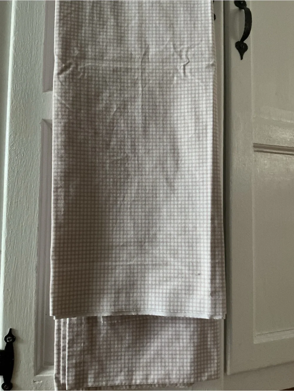 Vintage Wamsutta Gingham Bedsheet